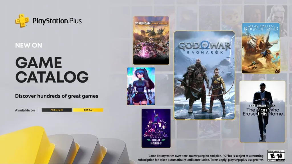 PlayStation plus game catalog January 2025