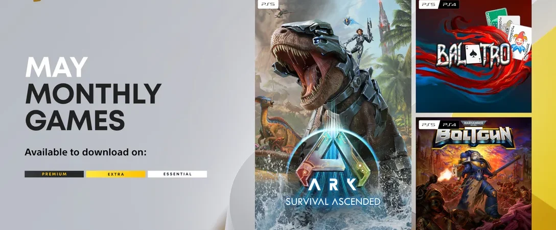 PlayStation Plus monthly games for May 2025