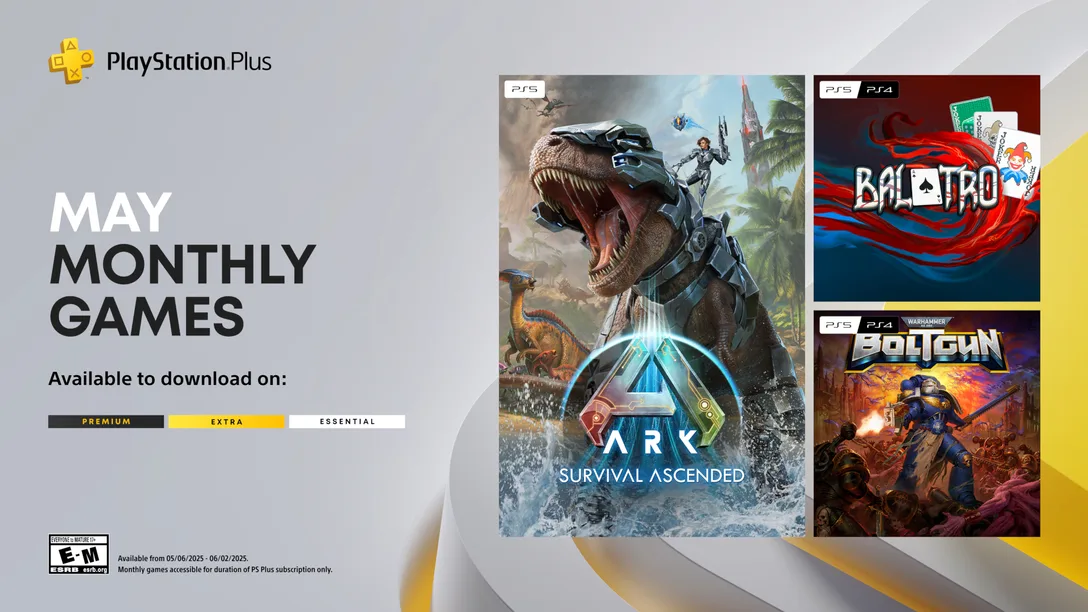 PlayStation Plus monthly games for May 2025